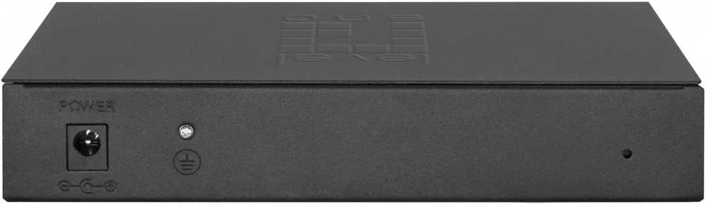 Šakotuvas Level One Carruzzo LevelOne GES-2108 tinklo komutatorius Valdomas L2 Gigabit Ethernet (10/100/1000) Juoda