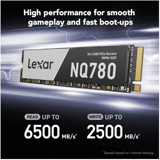Lexar NQ780 1TB M.2 2280 PCIe NVMe SSD