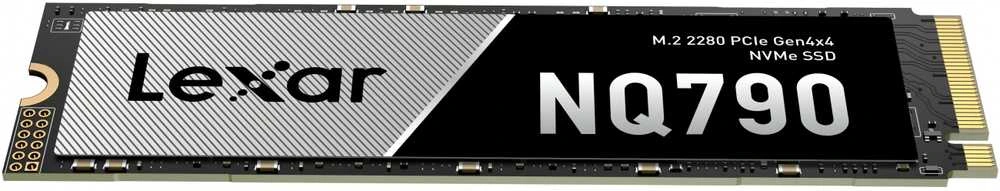 Lexar NVMe SSD | NQ790 | 4000 GB | SSD form factor M.2 2280 | Solid-state drive sąsaja PCIe Gen4x4 | Skaitymo greitis 7000 MB/s | Rašymo greitis 6000 MB/s