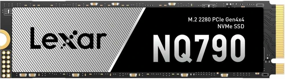 Lexar NVMe SSD | NQ790 | 4000 GB | SSD form factor M.2 2280 | Solid-state drive sąsaja PCIe Gen4x4 | Skaitymo greitis 7000 MB/s | Rašymo greitis 6000 MB/s