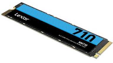 Lexar | M.2 NVMe SSD | NM710 | 2000 GB | SSD form factor M.2 2280 | Solid-state drive sąsaja PCIe Gen4x4 | Skaitymo greitis 4850 MB/s | Rašymo greitis 4500 MB/s