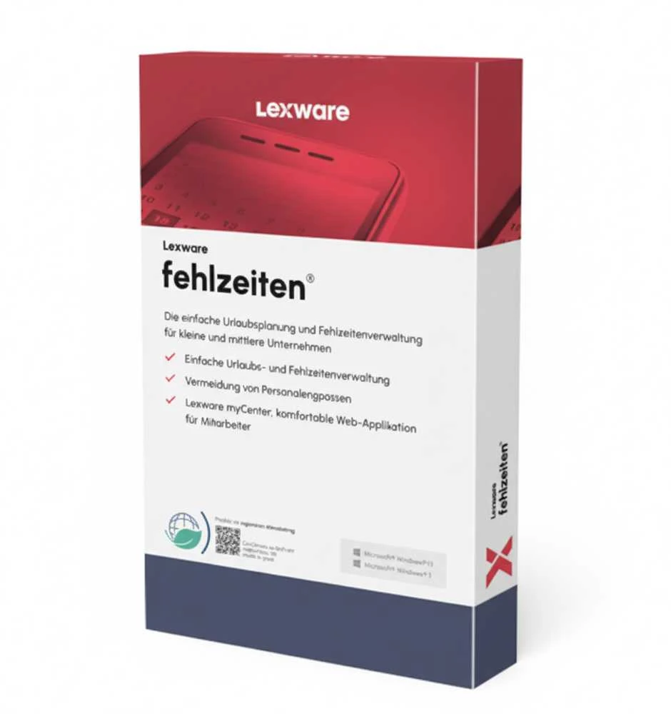 Lexware Fehlzeiten 2026 - 1 Device, ABO - ESD-Download