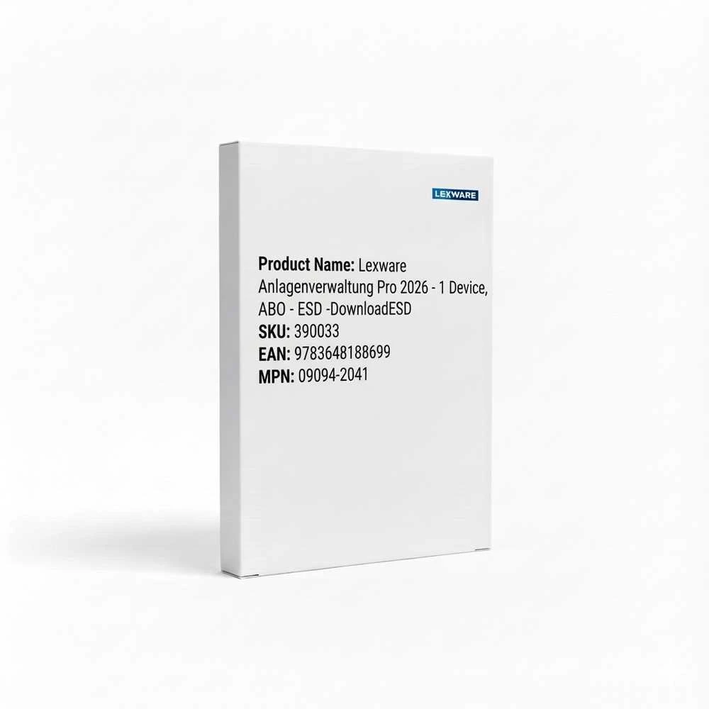 Lexware anlagenverwaltung pro 2026 - Abo