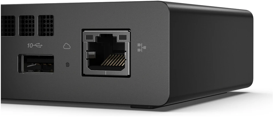 „Lenovo ThinkPad Thunderbolt 5 Smart Dock 7500“ – ES | „DisplayPorts“ kiekis: 2 | HDMI jungčių kiekis: 1 | 180 W