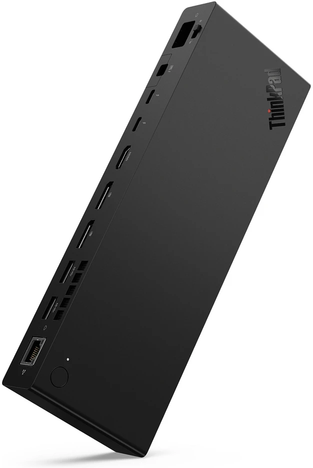 „Lenovo ThinkPad Thunderbolt 5 Smart Dock 7500“ – ES | „DisplayPorts“ kiekis: 2 | HDMI jungčių kiekis: 1 | 180 W