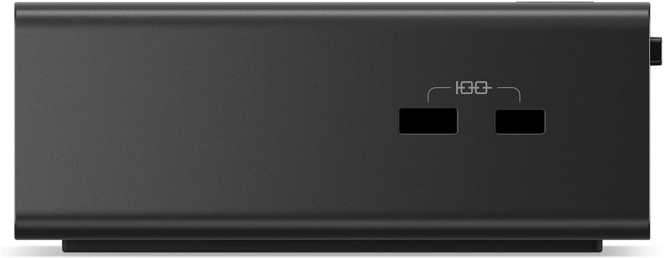 „Lenovo ThinkPad Thunderbolt 5 Smart Dock 7500“ – ES | „DisplayPorts“ kiekis: 2 | HDMI jungčių kiekis: 1 | 180 W