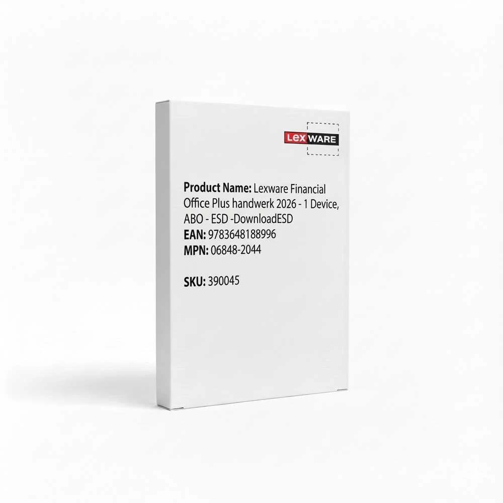 „Lexware Financial Office plus handwerk 2026“ – prenumerata