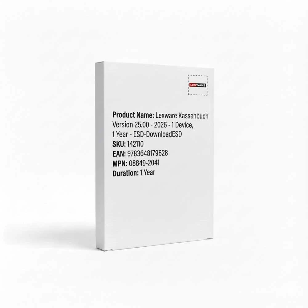 Lexware Kassenbuch 2026 365-Tage