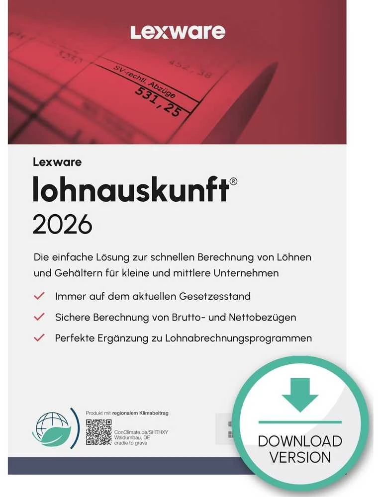 Lexware lohnauskunft 2025 - Abo