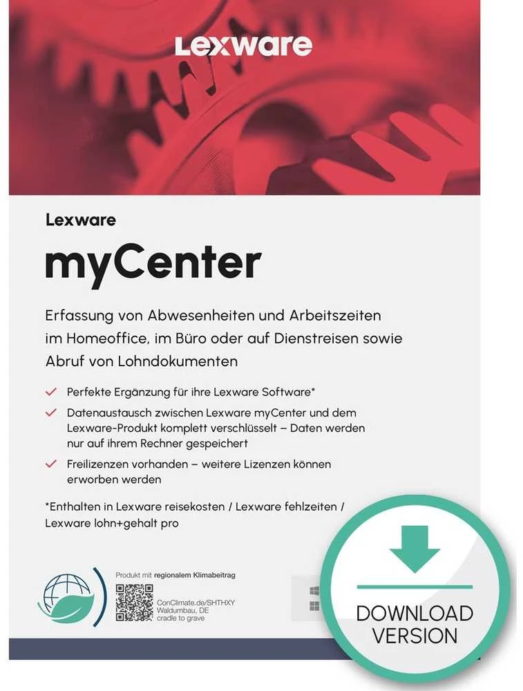 „Lexware myCenter“ licencijos, standartinės/pliusinės, 2026 m. – 20 įrenginių, prenumerata – ESD atsisiuntimas