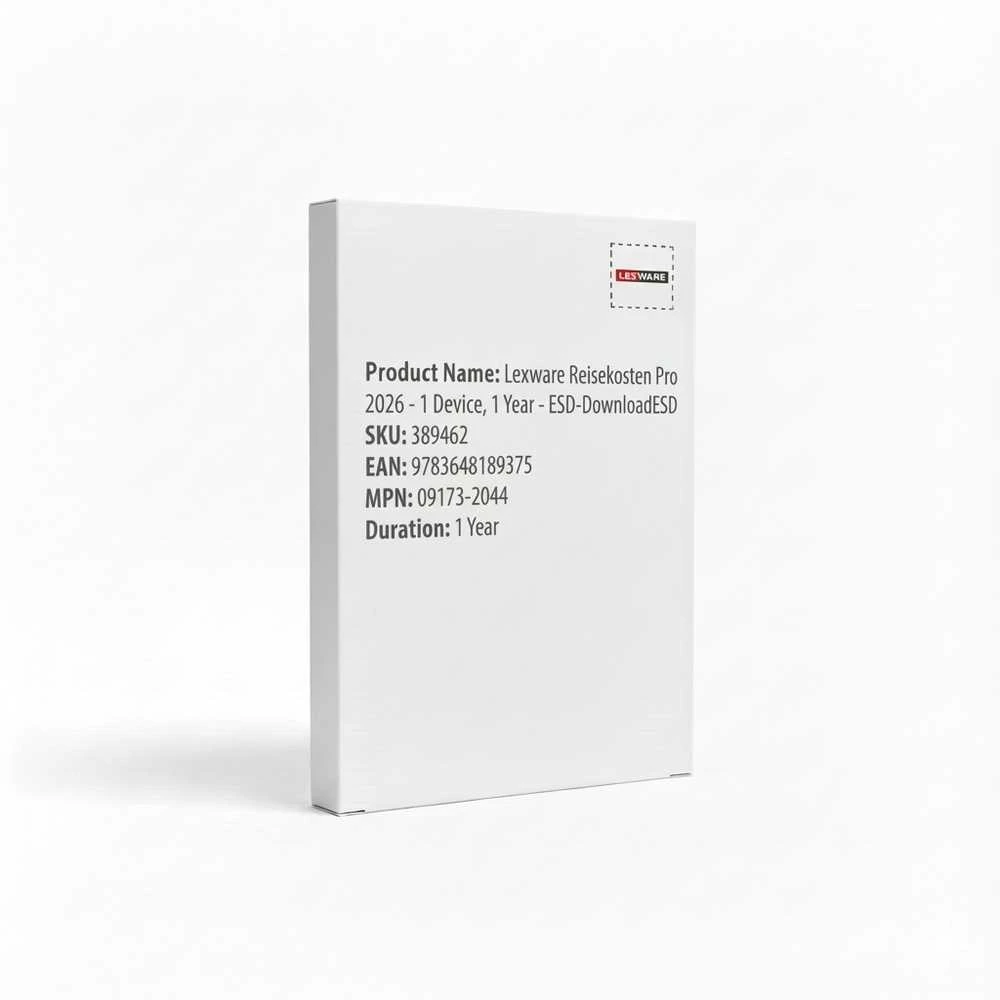 „Lexware Travel Expenses Pro 2026“ – 1 įrenginys, 1 metai – ESD atsisiuntimas