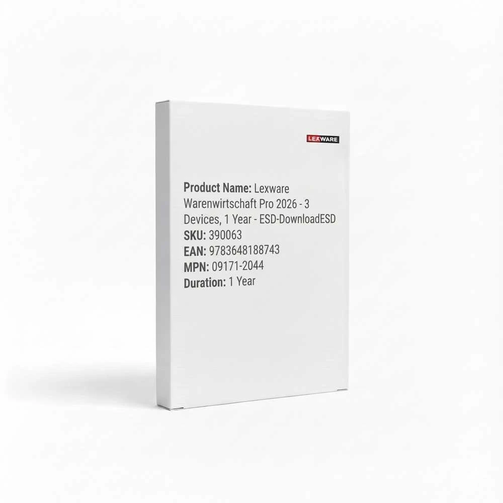 Lexware warenwirtschaft pro 2026 Jahresversion (365-Tage)