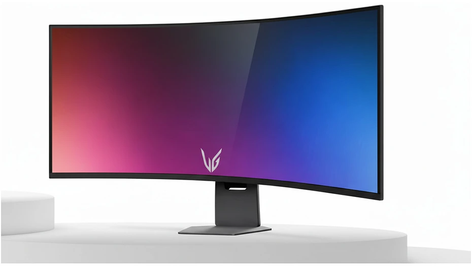 LG UltraGear evo G9 52G930B-B, 52 colių WUHD lenktas žaidimų monitorius, 240 Hz, VA panelė, „FreeSync Premium“