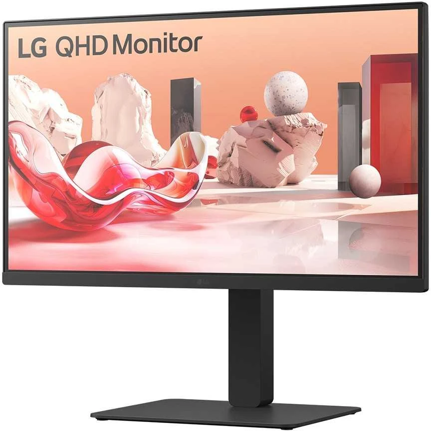 Monitorius LG | 27BA75QB-B | 27 " | IPS | 16:9 | 100 Hz | 5 ms | 2560 x 1440 pikselių | 280 cd/m² | HDMI jungtys quantity 1 | Juodas