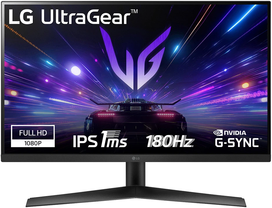 Monitorius LG UltraGear 27GS60F-B, 27", 1920 x 1080, IPS, 180 Hz, 1 ms