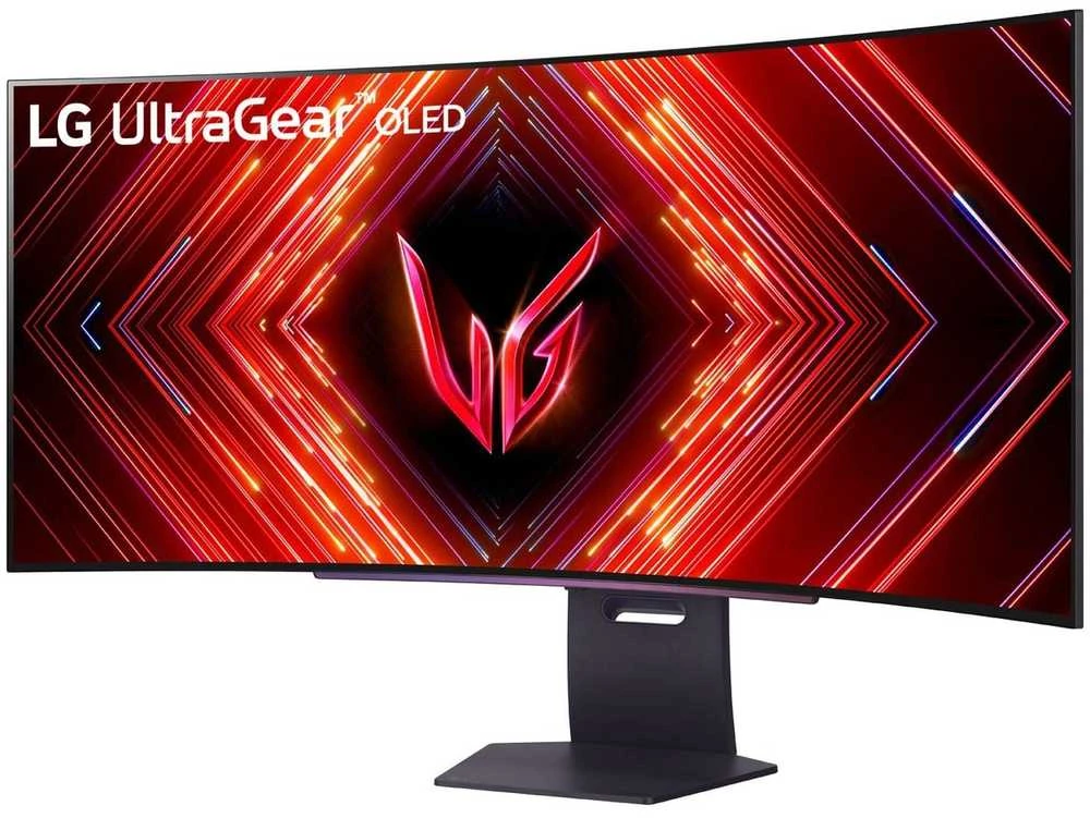 LG 45GS95QX-B computer monitorius 114.3 cm (45") 3440 x 1440 pikselių Wide Quad HD OLED Juodas