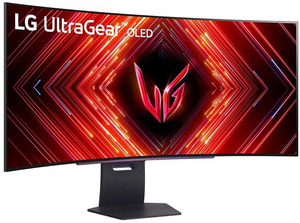 LG 45GS95QX-B computer monitorius 114.3 cm (45") 3440 x 1440 pikselių Wide Quad HD OLED Juodas