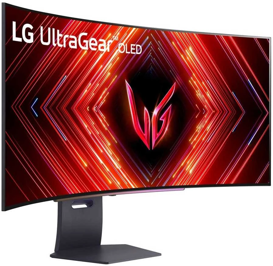 LG 45GS95QX-B computer monitorius 114.3 cm (45") 3440 x 1440 pikselių Wide Quad HD OLED Juodas