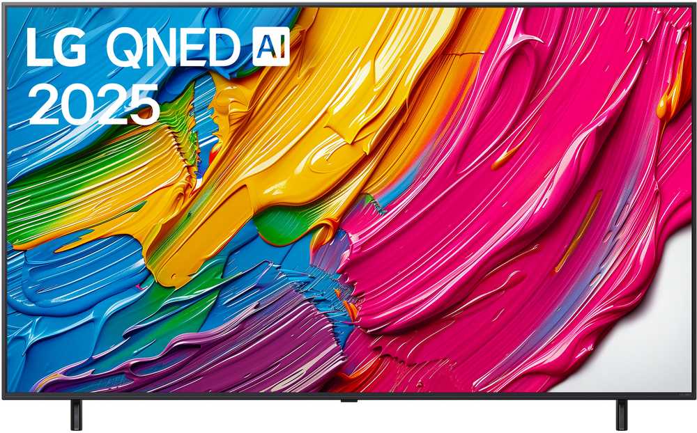 Televizorius TV LG QNED AI 65QNED80A6A 165,1 cm (65 colių) 4K Ultra HD Smart TV Wi-Fi juoda