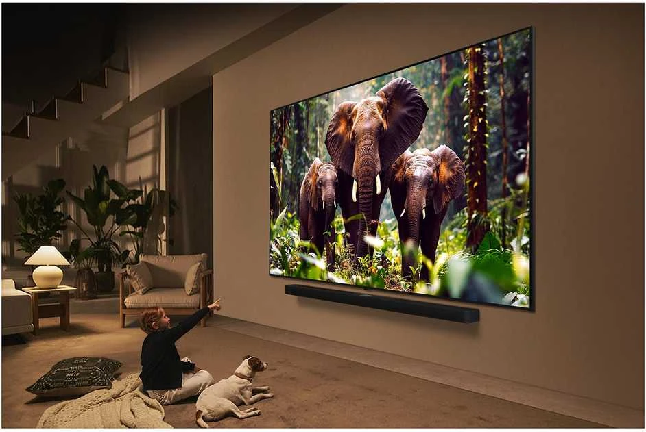 86 colių LG 86QNED85A6C MiniLED 4K išmanusis TV 2025
