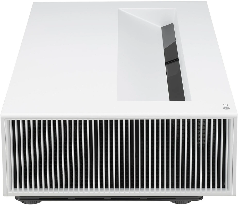 LG projektorius CinemaBeam HU915QE - lazeris, 3840x2160, HDR10, 3x HDMI, 2x USB-A, RJ45, garsiakalbiai,
