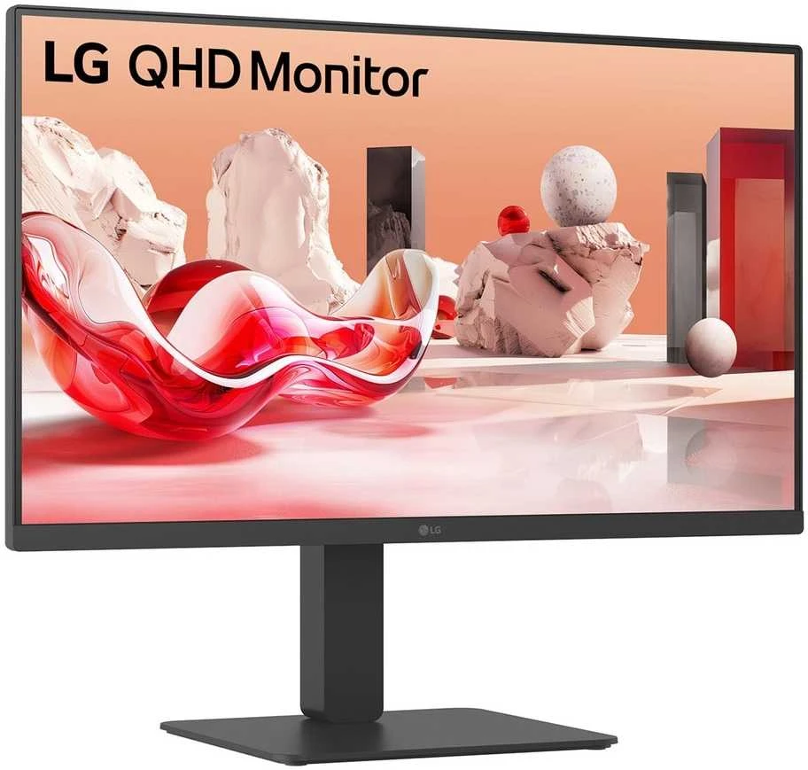 Monitorius LG | 27BA65QB-B | 27 " | IPS | 16:9 | 100 Hz | 5 ms | 2560 x 1440 pikselių | 350 cd/m² | HDMI jungtys quantity 1