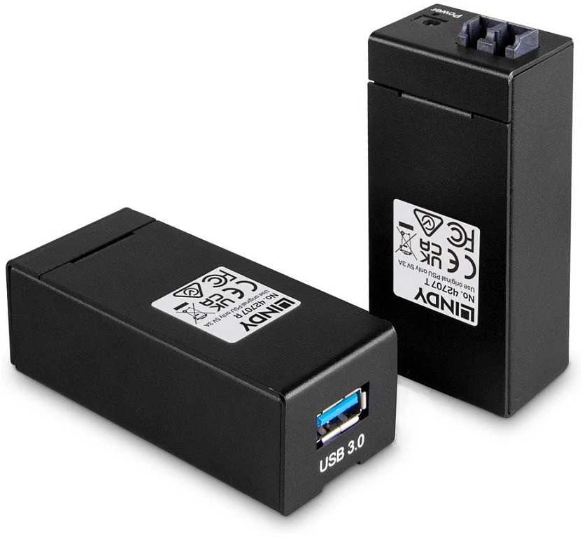 USB Ilgintuvas - LINDY Šviesolaidinis USB 3.0 Ilgintuvas 200 m
