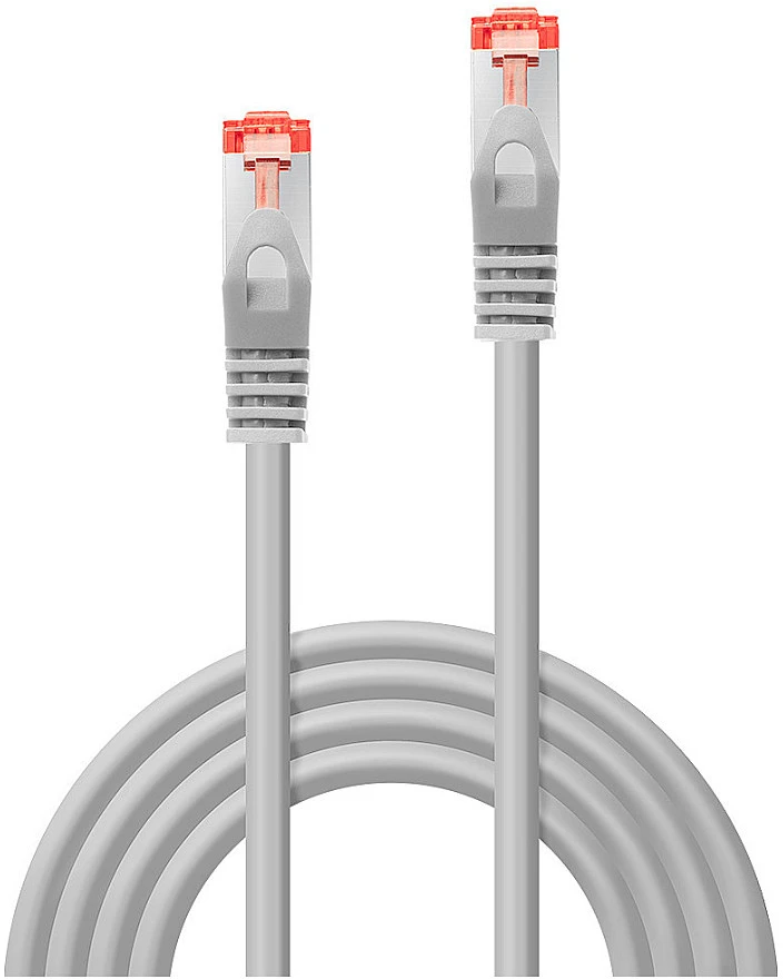 Tinklo Kabelis - LINDY Cat.6 S/FTP Tinklo Kabelis, RJ45, M/M, 250MHz, 28AWG, 2 m, Pilkas