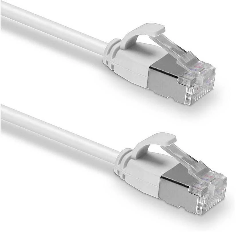 Tinklo Kabelis - LINDY Cat.6A U/FTP LSZH Ultra Slim Tinklo Kabelis, RJ45, M/M, 500MHz, 30AWG, 1.5 m, Pilkas