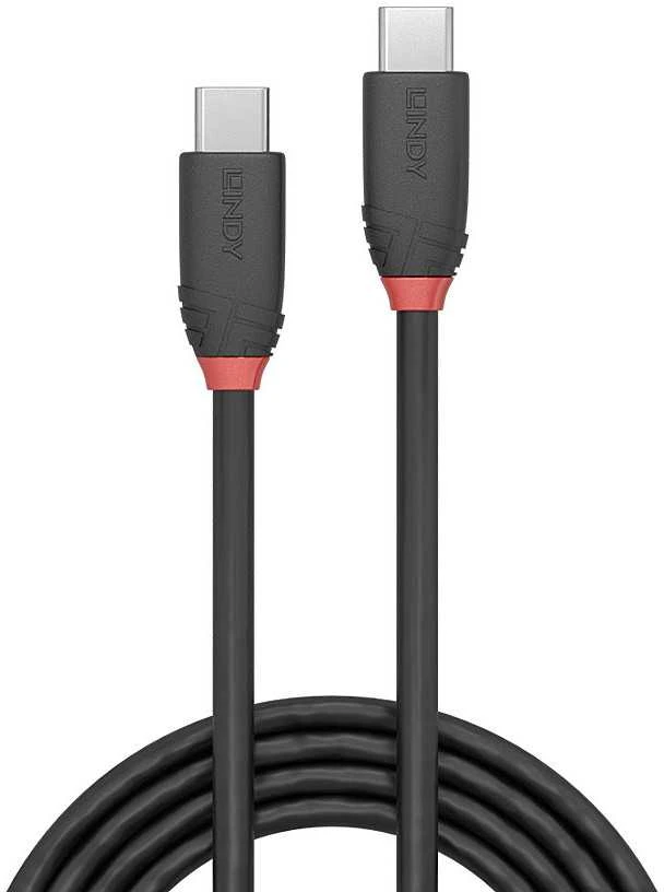 CABLE USB3.2 C-C 1.5M/Juodas 36907 LINDY