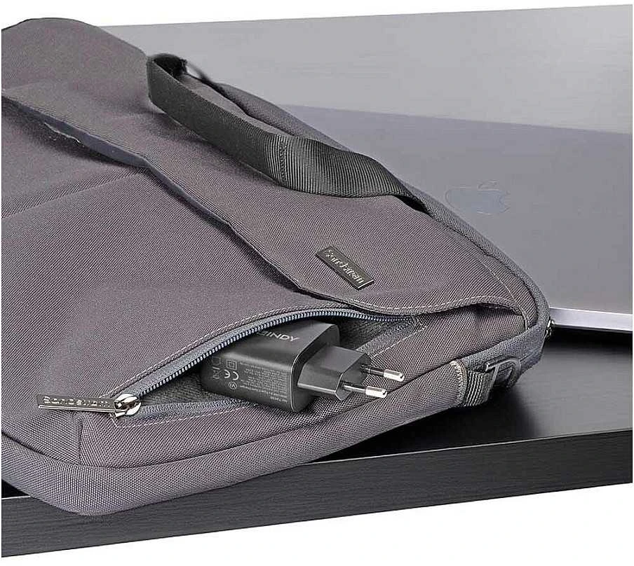 Įkroviklis - LINDY USB 2 x Type C GaN Įkroviklis, 65W, Juodas