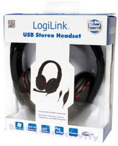 LOGILINK HS0033 Stereo ausinės HQ USB