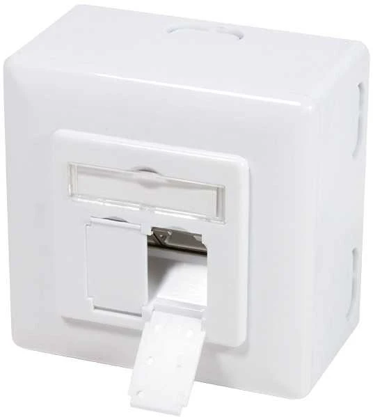 LOGILINK NP0039A LOGILINK - montuojamas į lizdą / įleidžiamas CAT6 ekranuotas 2xRJ45