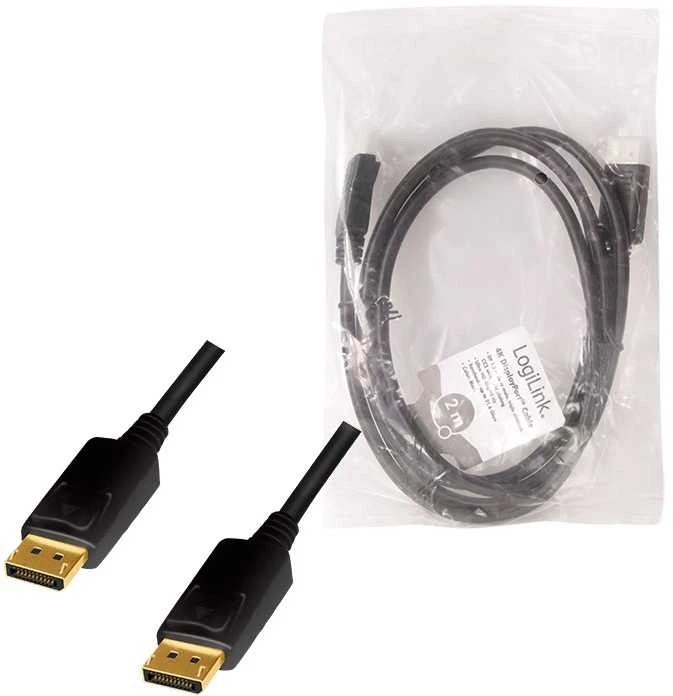 „Logilink DisplayPort 1.2“ kabelis, 2 m