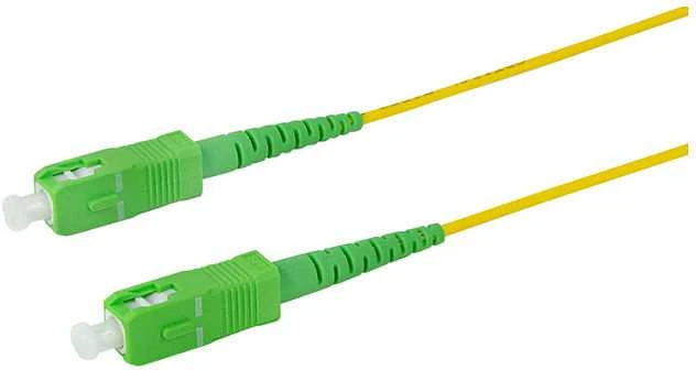 LogiLink Šviesolaidinis kabelis patch simplex OS2 10 m Geltonas (FPSSC10)