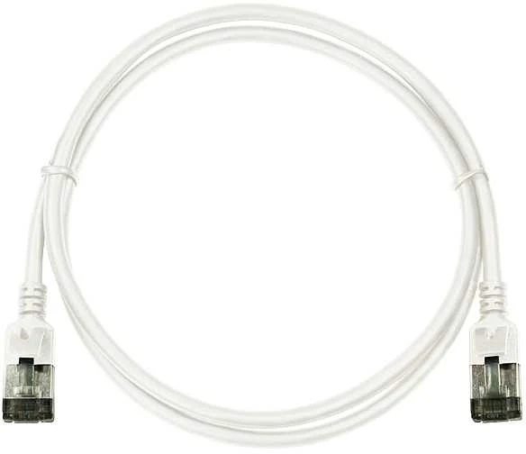 LogiLink LogiLink Patchkabel CAT6A STP TPE SlimLine baltas 0,3m