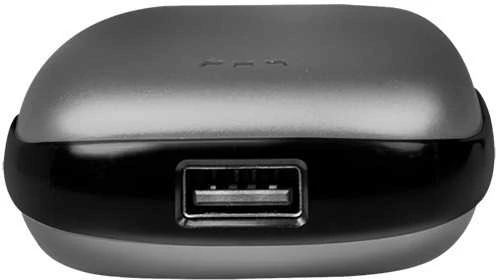 Logilink Powerbank 4000mAh,1xUSB-A, Handwärmer,metallgrau