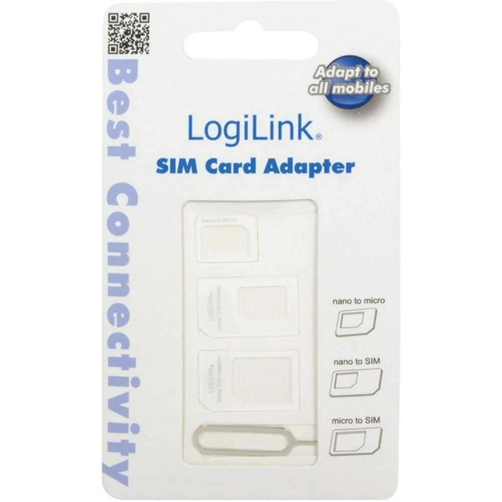 LOGILINK AA0047 LOGILINK – dviejų SIM kortelių adapteris