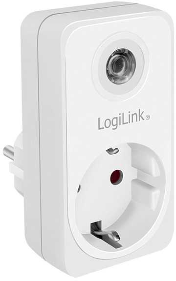 LogiLink LogiLink Steckdosenadapter mit Dämmerungssensor, 1xCEE 7/3