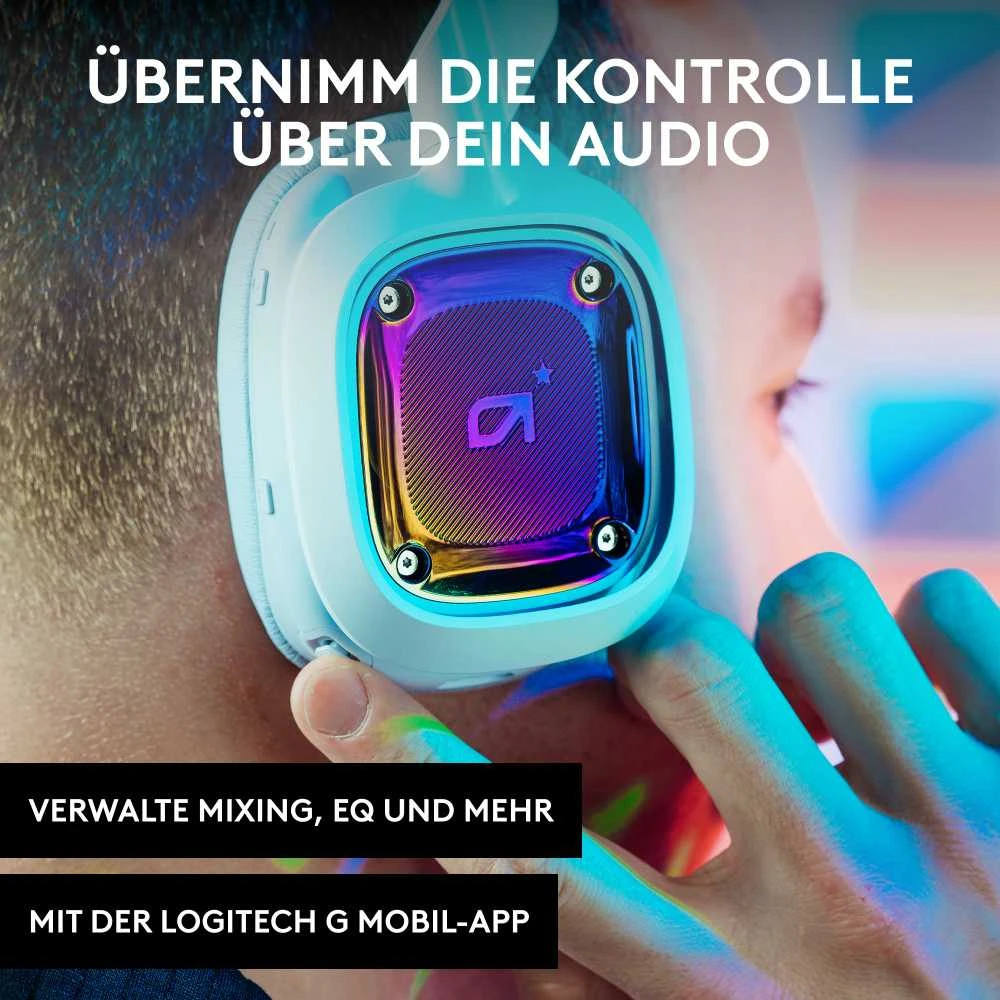 Ausinės Logitech A30 – Kryžius/VIOLETINĖ – EMEA –