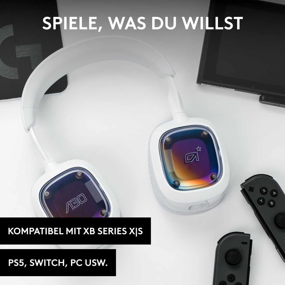 Ausinės Logitech A30 – Kryžius/VIOLETINĖ – EMEA –