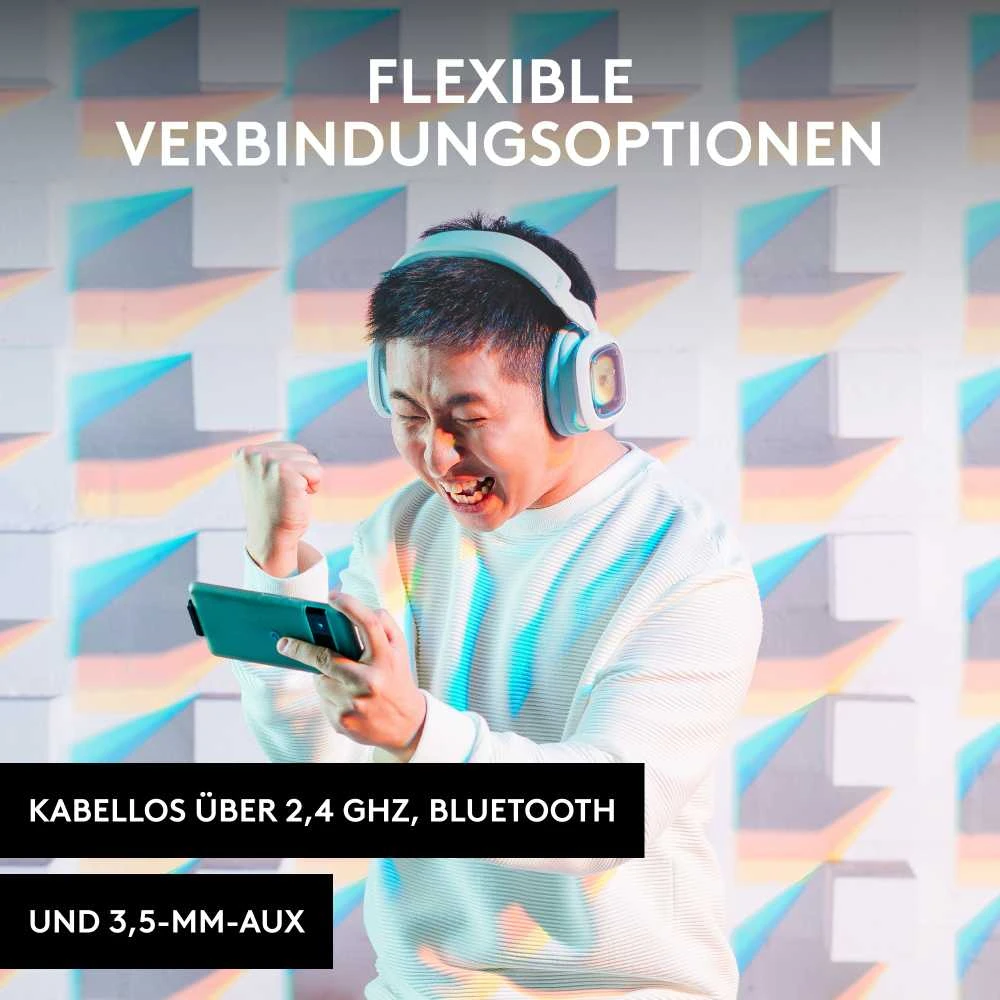 Ausinės Logitech A30 – Kryžius/VIOLETINĖ – EMEA –