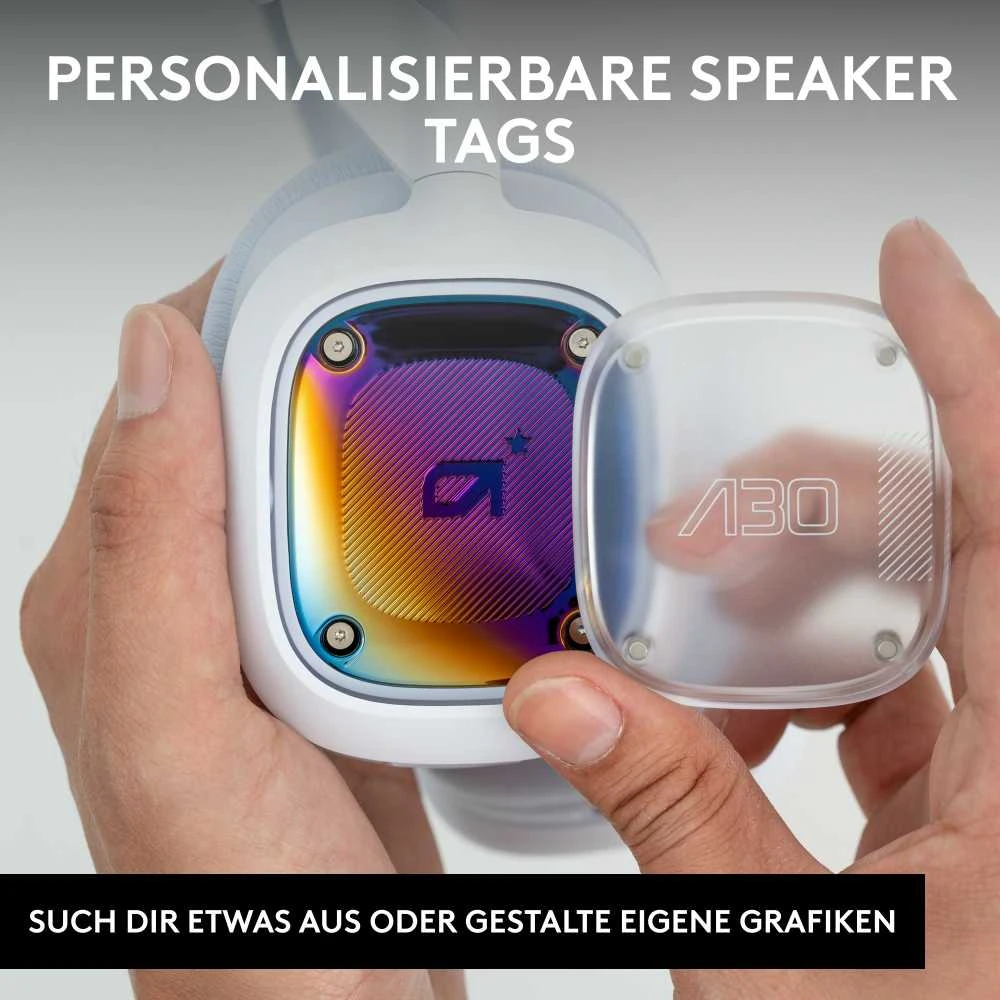 Ausinės Logitech A30 – Kryžius/VIOLETINĖ – EMEA –