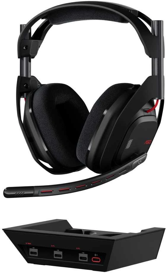 Garso įranga - Logitech G Astro A50 Belaidės Ausinės (5th Gen, 24h Baterija, Multi-Platform)