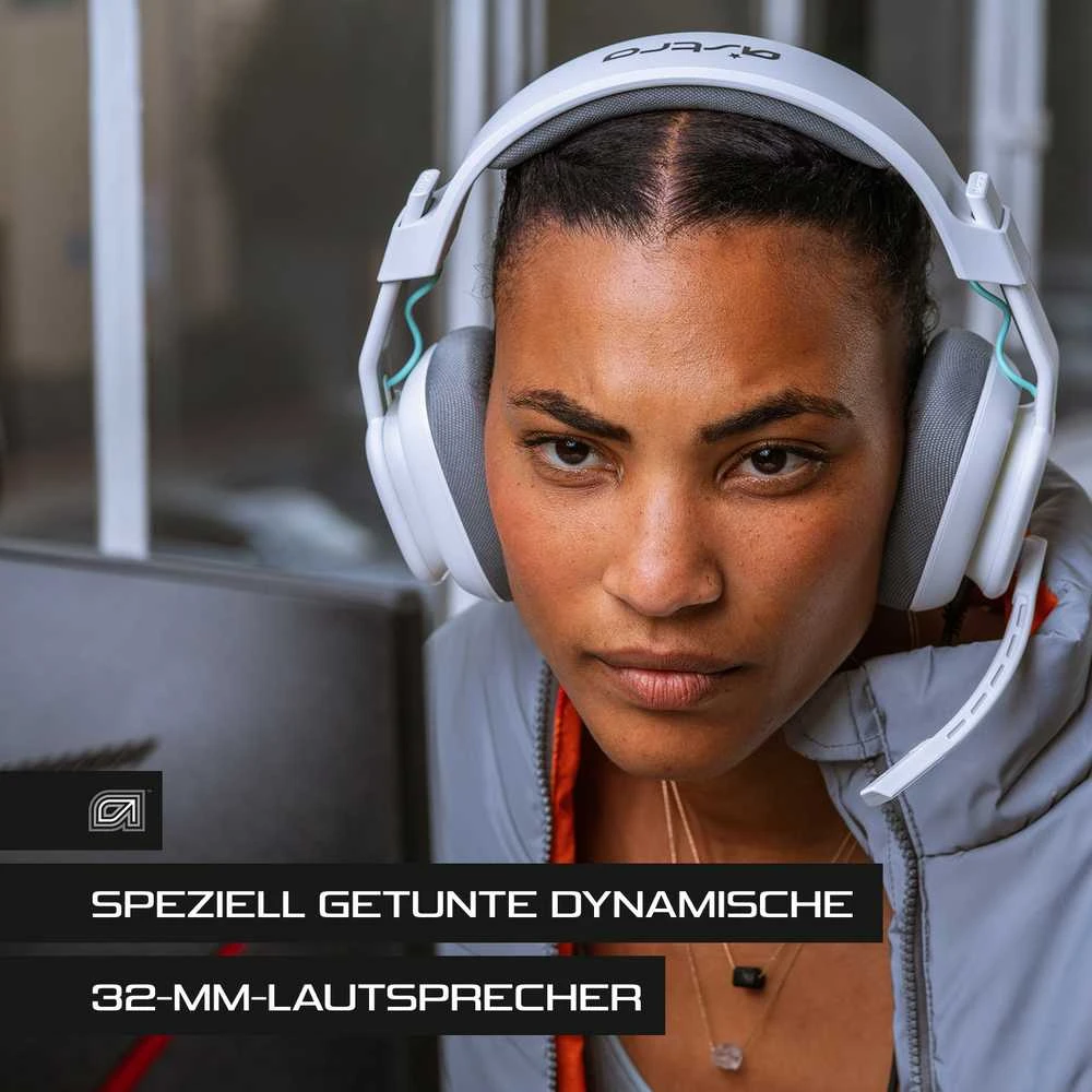 Ausinės LOGITECH ASTRO A10 su laidu Gaming Headsets - STAR KILLER BASE - Baltas - 3.5 MM