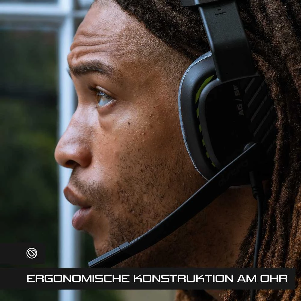 Logitech ASTRO A10 WIRED Ausinės - OVER-EAR/3.5MM - SALVAGE Juodas