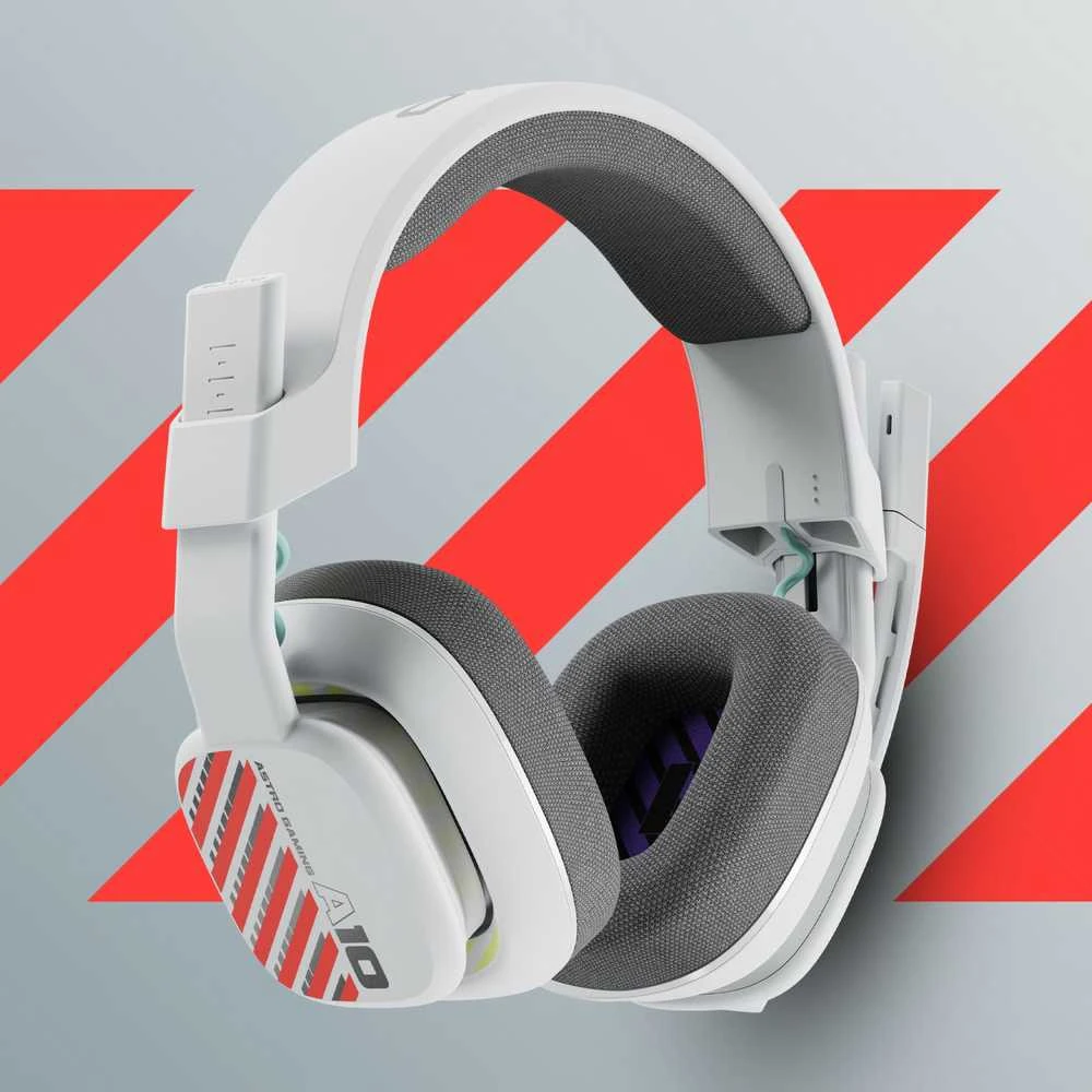 Ausinės LOGITECH ASTRO A10 su laidu Gaming Headsets - STAR KILLER BASE - Baltas - 3.5 MM