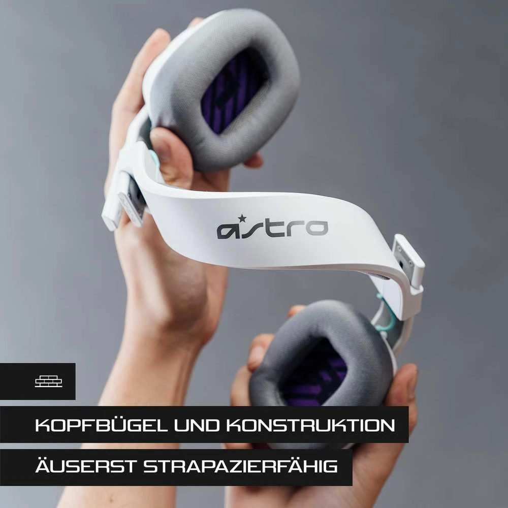 Ausinės LOGITECH ASTRO A10 su laidu Gaming Headsets - STAR KILLER BASE - Baltas - 3.5 MM