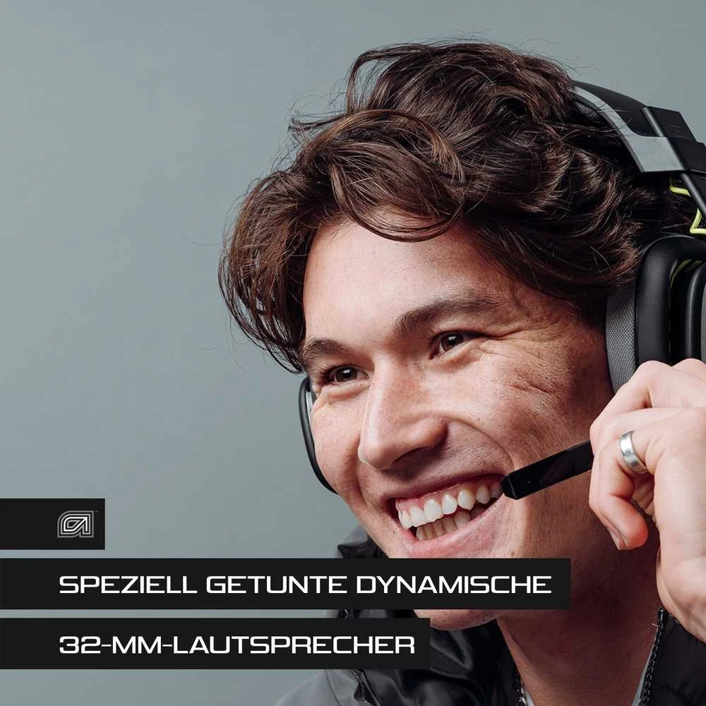 Logitech ASTRO A10 WIRED Ausinės - OVER-EAR/3.5MM - SALVAGE Juodas