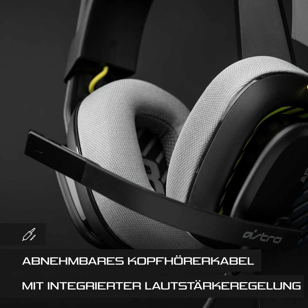 Logitech ASTRO A10 WIRED Ausinės - OVER-EAR/3.5MM - SALVAGE Juodas